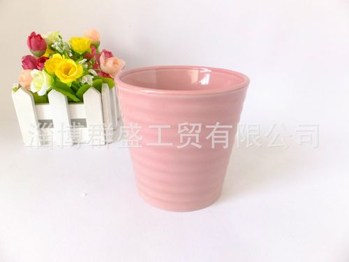 廠家供應 家庭園藝迷你花盆 陶瓷盆栽花盆 家居擺設 日用百貨圖片